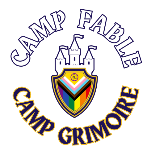 Camp-Fable-Grimoire-around-pride-logo-Christopher-Wiley